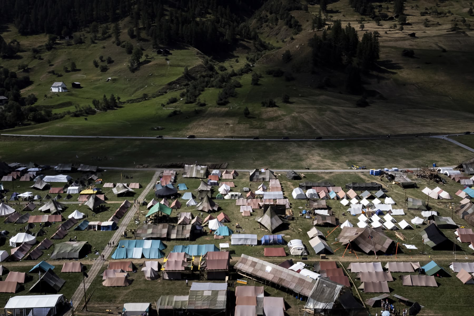 Federal Scout Camp. Ulrichen