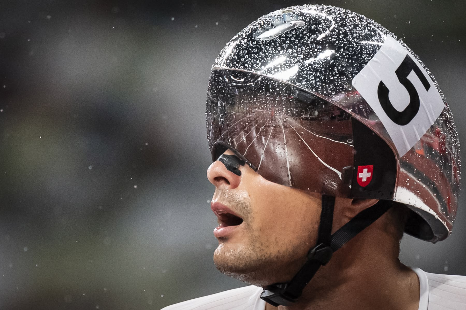 Swiss athlete, Marcel Hug, Summer paralympic games 2020, Tokyo, Japan,