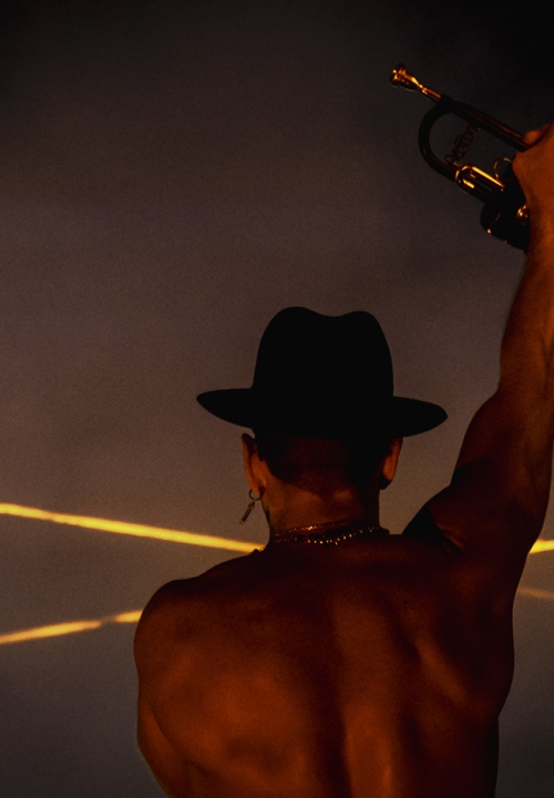 Timmy Trumpet au Festival Pharaonic 2025, le 13 septembre 2025 à Cluses, France. (© Gabriel Monnet)